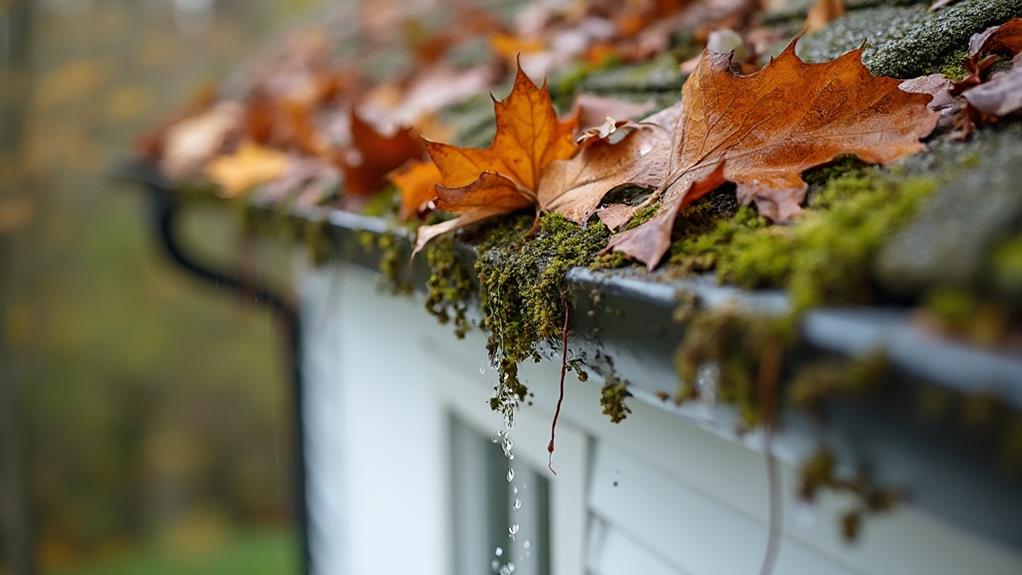 blocked gutters require prompt attention